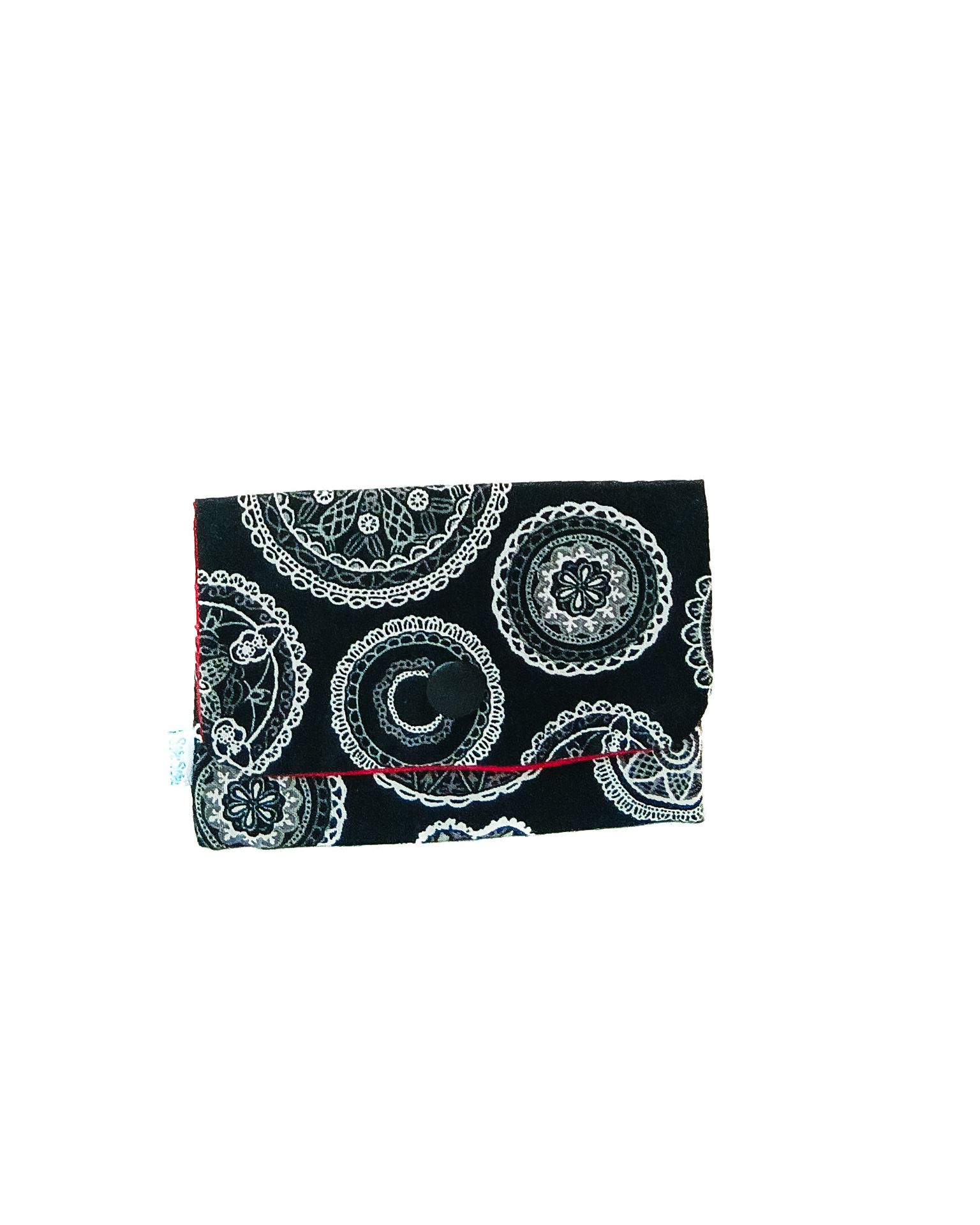 Porte Cartes Mandala Noir