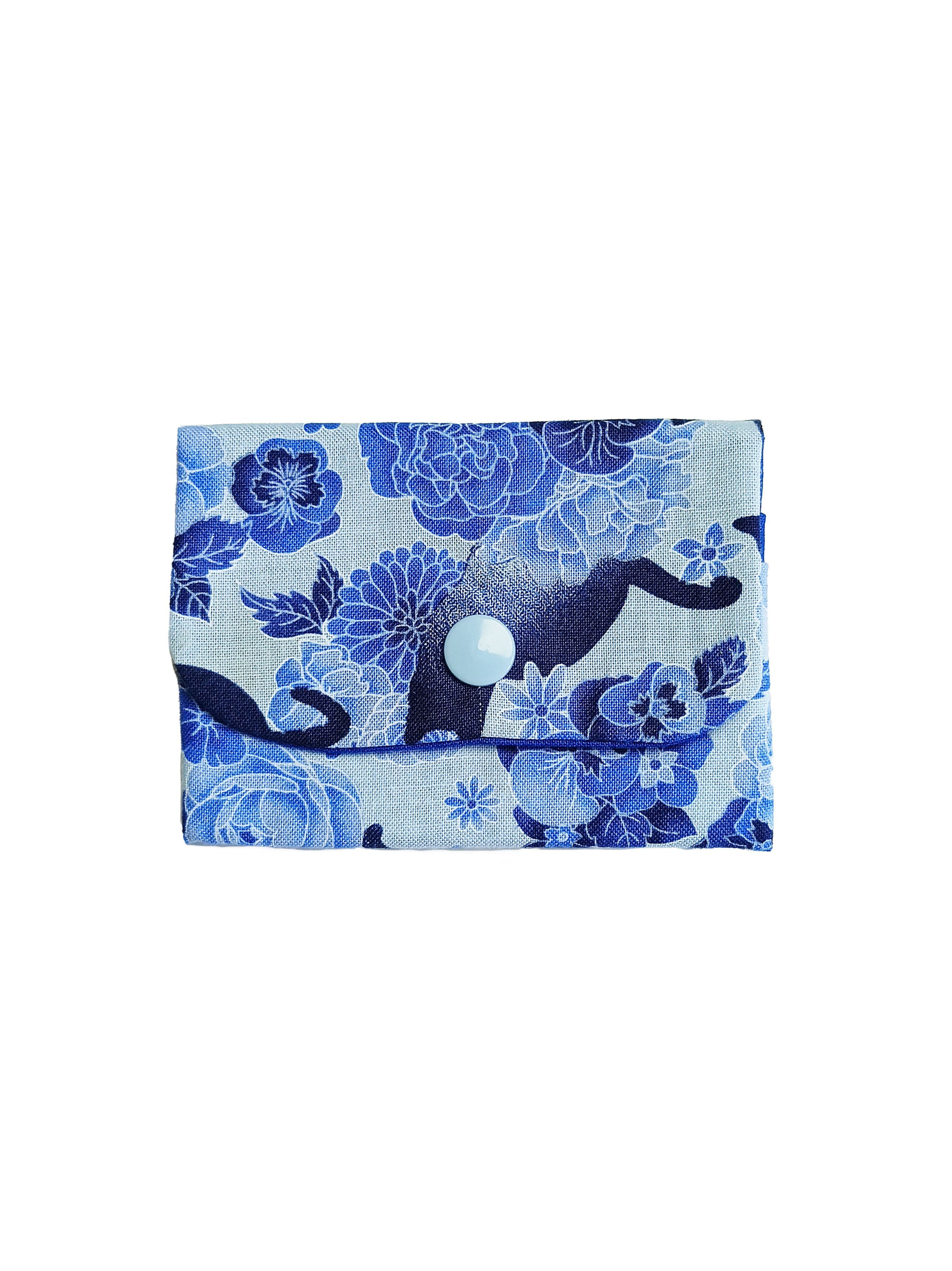 Porte Cartes Roses Félines