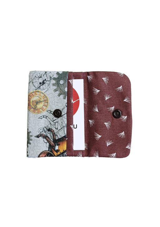 Porte Cartes Steam Vinci Gris