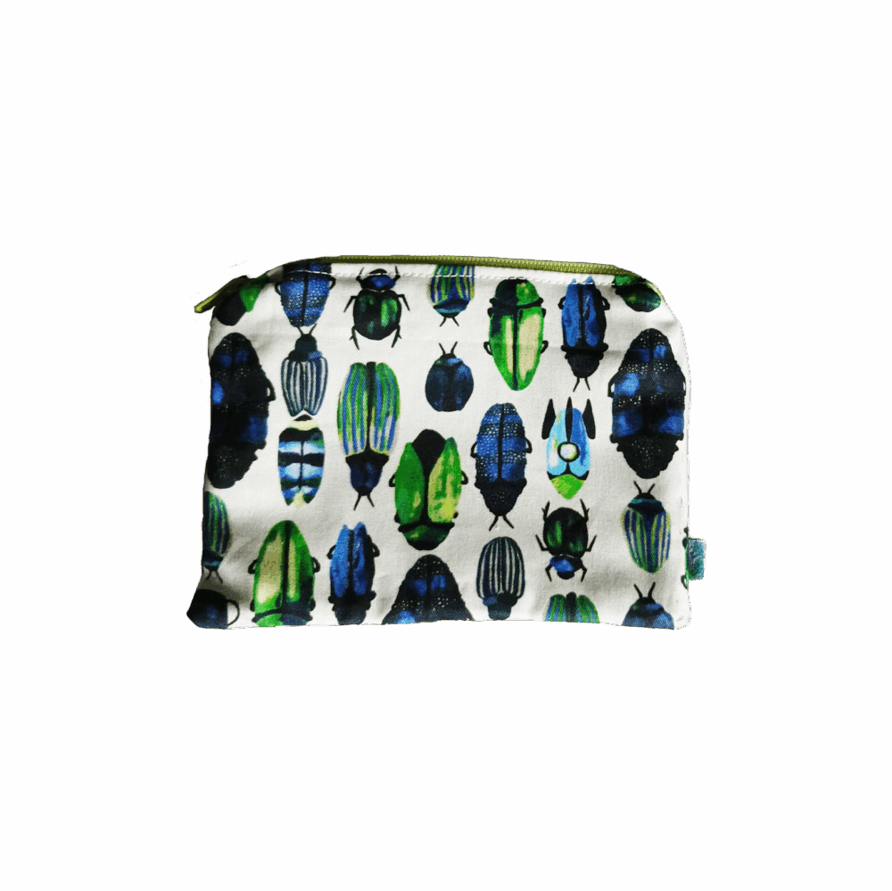 Petite Pochette Scarabées Cosmonautes