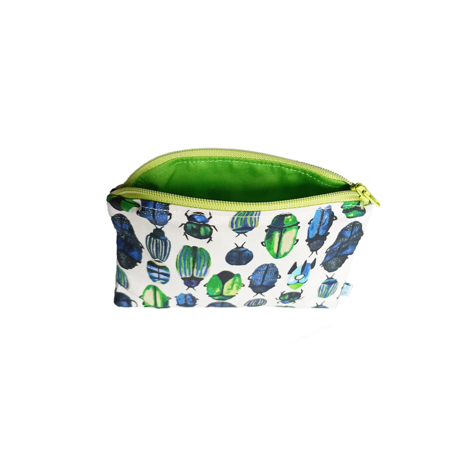 Petite Pochette Scarabées Cosmonautes