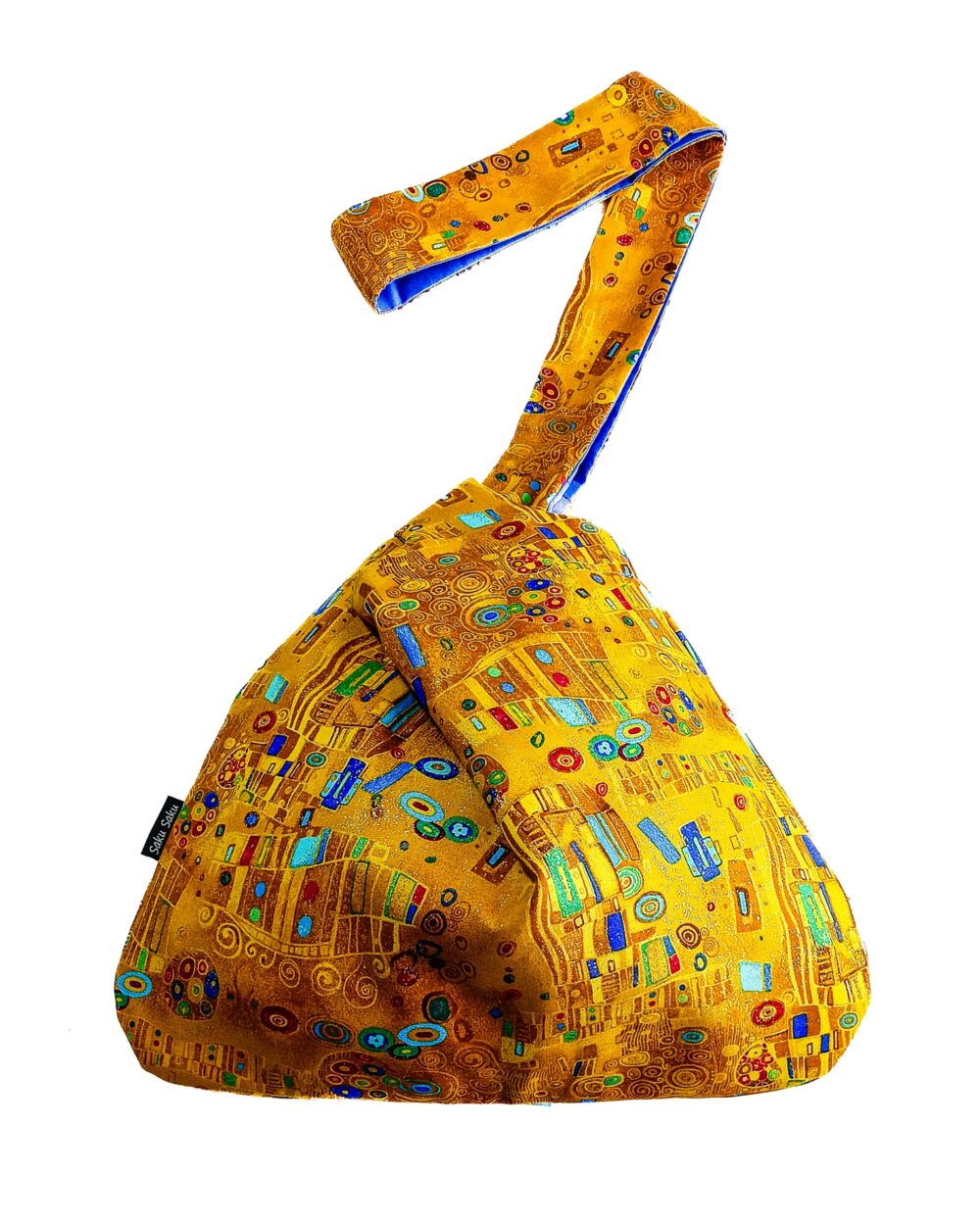 Sac à Mains Klimt Doré – Image 3