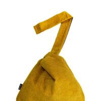 Saku Okina Velours Côtelé Safran