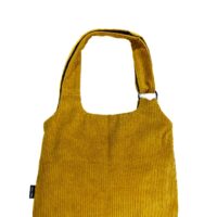 Sac à Mains Velours côtelé Safran
