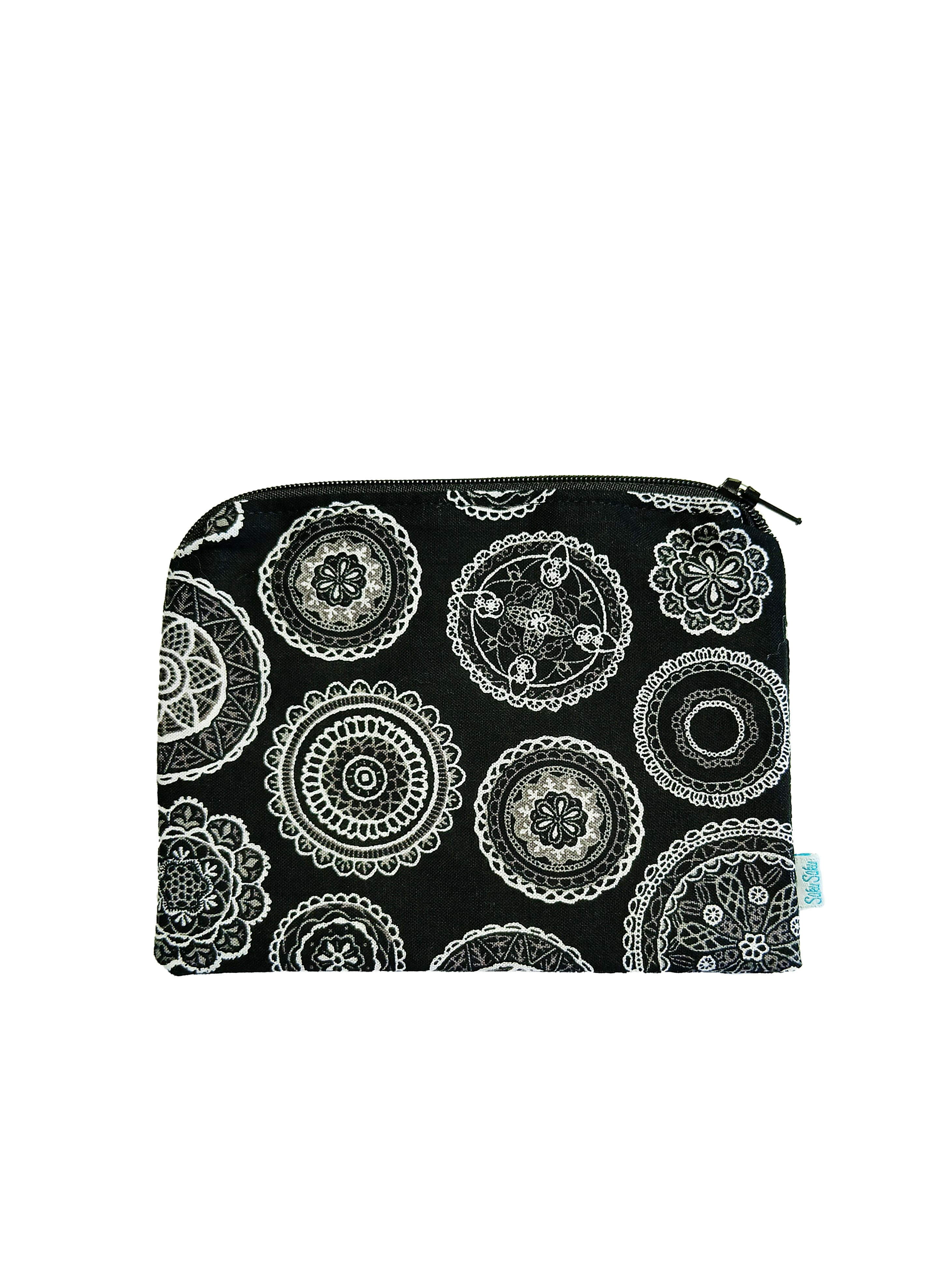 Petite Pochette Mandala Noir