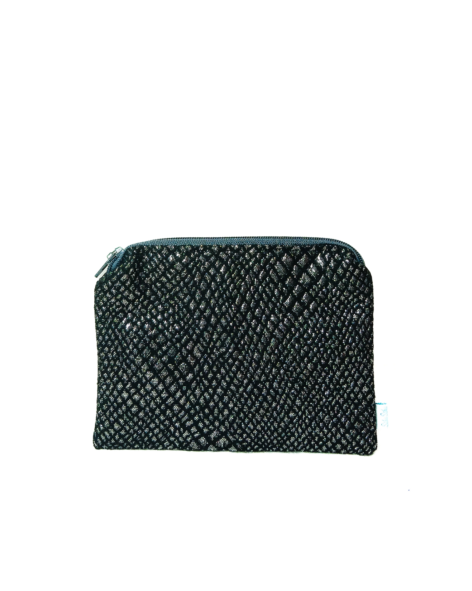 Petite Pochette Noir Argenté