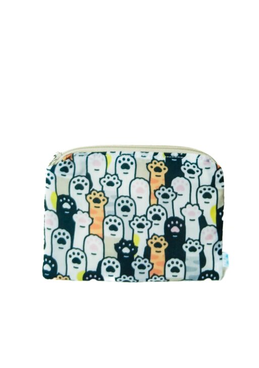 Petite Pochette Pattes de chats