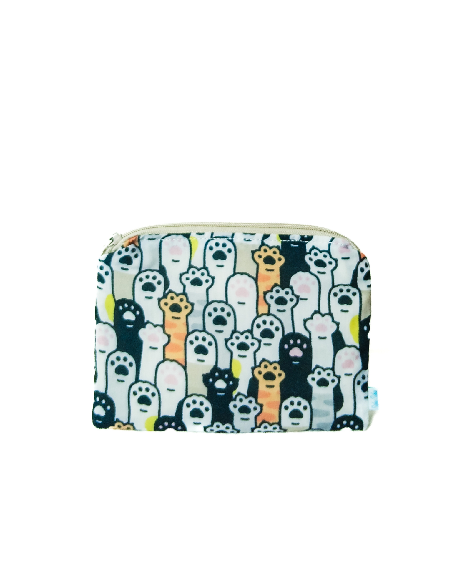 Petite Pochette Pattes de chats