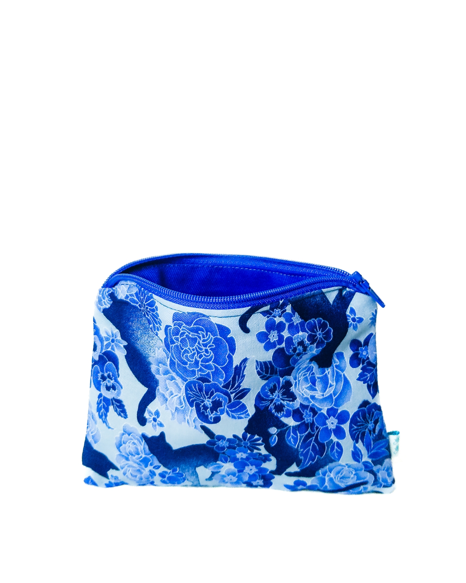 Petite Pochette Roses Félines – Image 1