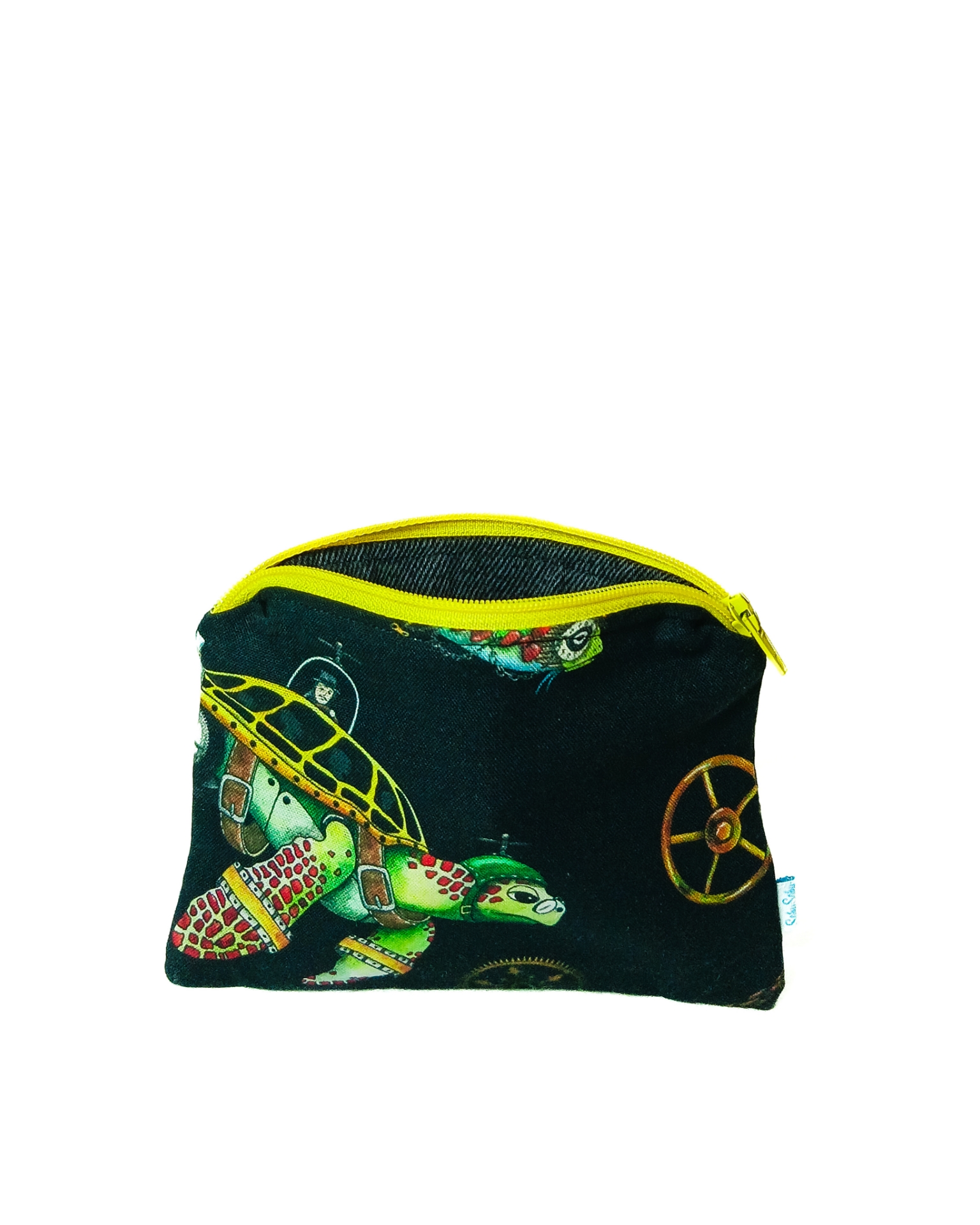 Petite Pochette Océan Steam Noir – Image 2