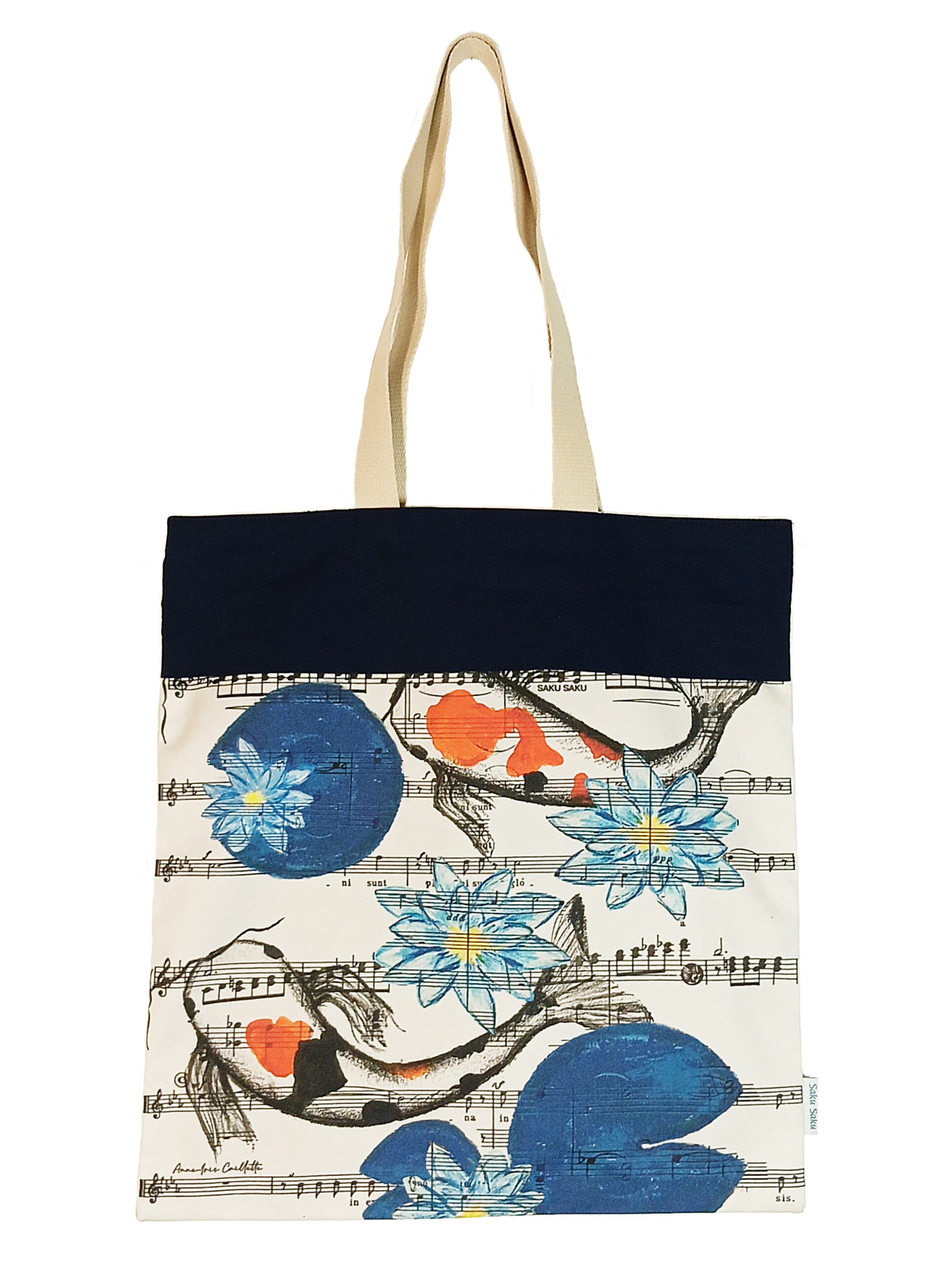 Saku de Ville Partitions Koï Bleu