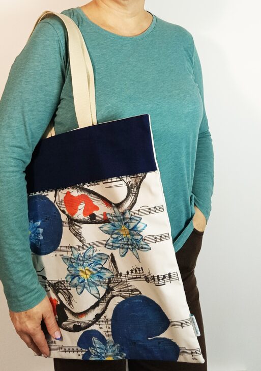 Saku de Ville Partitions Koï Bleu