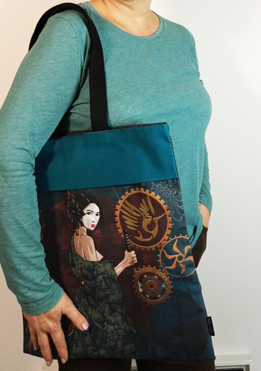 Saku de Ville Steam Geisha Bleu