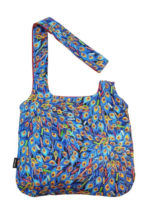 Sac à Mains Paon Doré