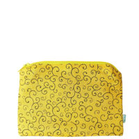 Petite Pochette Volutes Jaune
