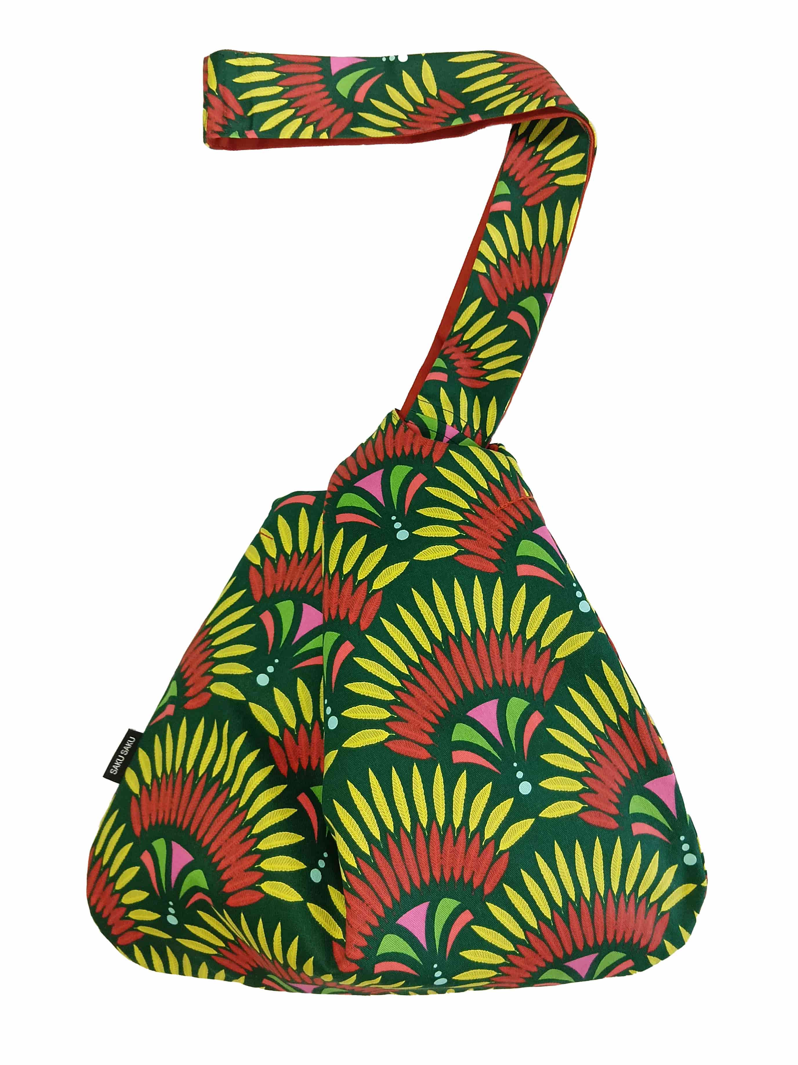 Sac à Mains Vert Palmes – Image 2